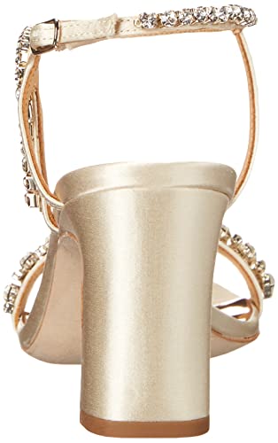 Badgley Mischka Women's Marilee Heeled Sandal, Ivory, 8 #TOP29