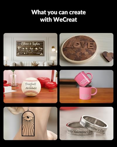 WECREAT Vision 40W Laser Engraver and Cutter Machine with Automatic Conveyor Feeder, Fume Extractor, 4-in-1 Rotary, Air Assist, Laser Bed for DIY Engraving and Cutting Acrylic Wood Metal Leather - Thumbnail 7