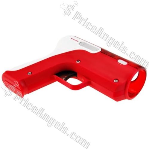 Shooting Attachment Gun Pistol Adapter for Motion Controller PS3 Move(Red+White) image 3