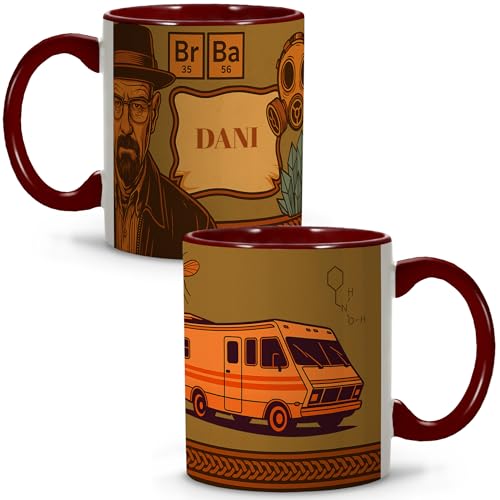Tasse Breaking Bad. Tasses originales à offrir. Breaking Bad Merchandising Caravane. Cadeau personnalisé homme. Tasses à café originales. LolaPixTasse...