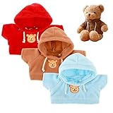 4 Stück Build a Bear Clothes Teddybär Kleidung 12-16-Zoll Mini-Bär-Kleidung Bären Puppen Kleidung Teddy Plüschpuppen Stofftier Kleidungs Bären Puppen Kuscheltier Teddy Outfit Plüschtier Geschenkideen