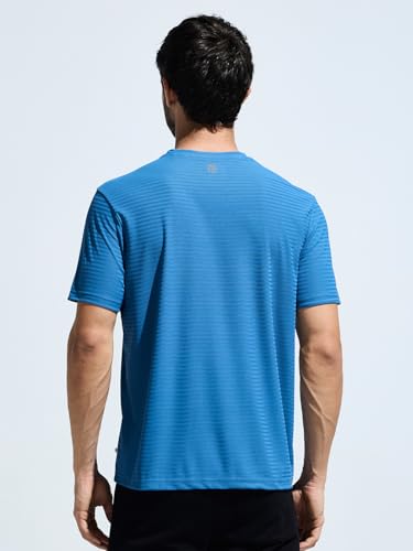Image of Men's Pintuck T-Shirt with Multi Reflector Logo Print