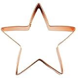 Fox Run Brands 2134 Copper Star Cookie Cutter, 5-Inch