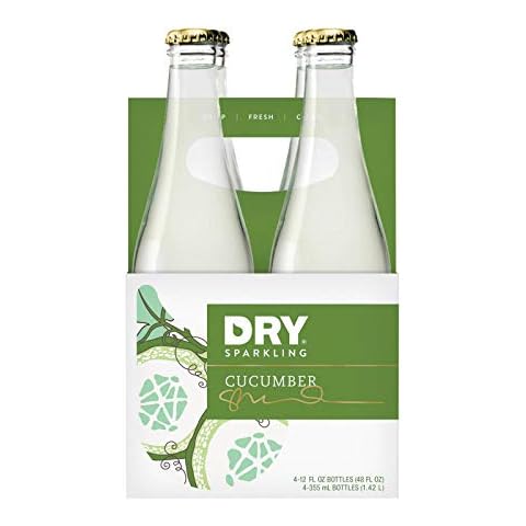 Dry Soda Cucmbr Dry Sprkl Bttl 4pk Cover
