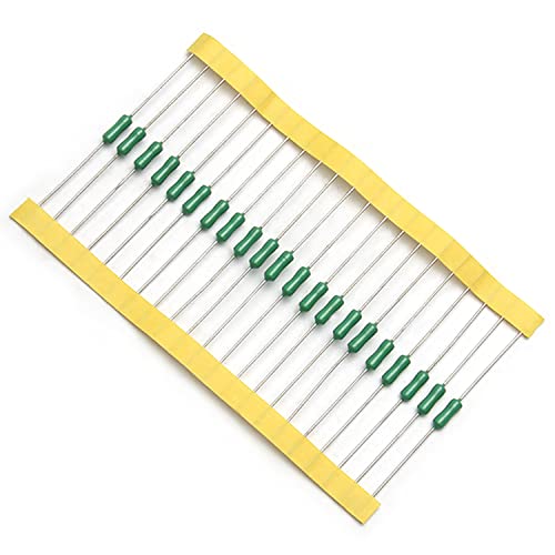 Fielect 50Pcs Pico Fuse 125V 1A Fast Blow Fuse Resistance Type No self-Recovery Fuse for Telecom Communication