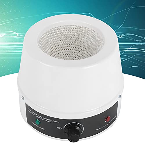 Manto de Calefacción Eléctrica 500 Ml/1000ml Termopar Batidora Magnética de la Batidora de la Chaqueta Termostática Control de Temperatura para Laboratorios (1000 ml EU enchufe