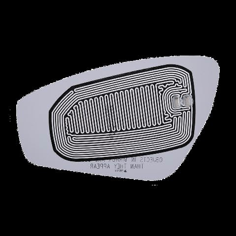 Passenger Side Replacement Heated Mirror Glass No Rear Mount, Compatible with 2021-2023 VW ID.4