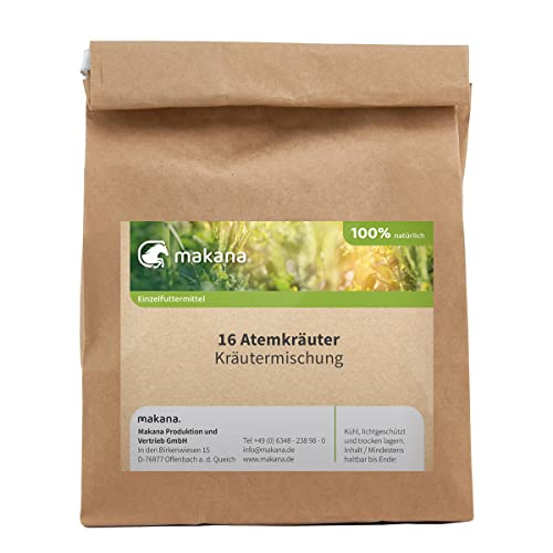 Makana 16 Atemkräuter für Tiere, 1000 g Tüte