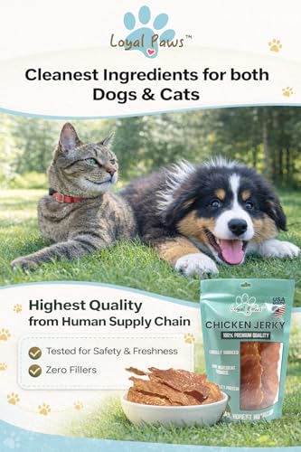 Image of Chicken Jerky Dog Treats for Training - All Natural Chicken Strips for Dogs, High Protein Dog Treats Chicken, Grain Free Dog Snacks, No Fillers, Limited Ingredient Chews Pet Supplies, 4oz
