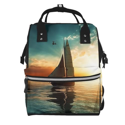 Sac à dos à langer imperméable grand sac à langer bébé pour femme