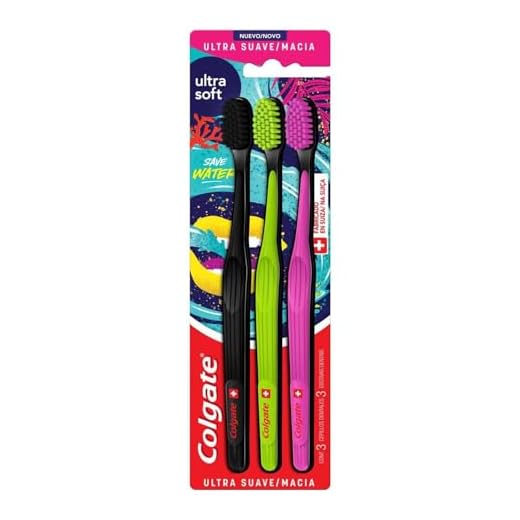 Escova de Dente Colgate Ultra Soft 3 unidades