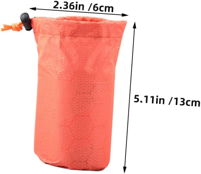 Athletic Cinch Bag 3pcs Camping Sleeping Bag Storage Sack Waterproof Easy Drawstring Closure Organize Your Outdoor Essentials