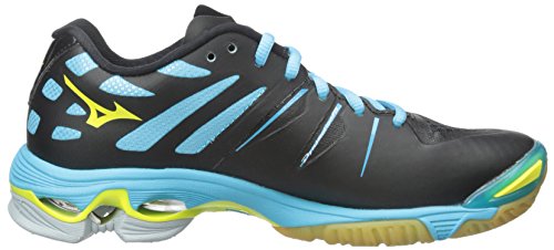 Mizuno wave lightning z black alaskan blue Clearance