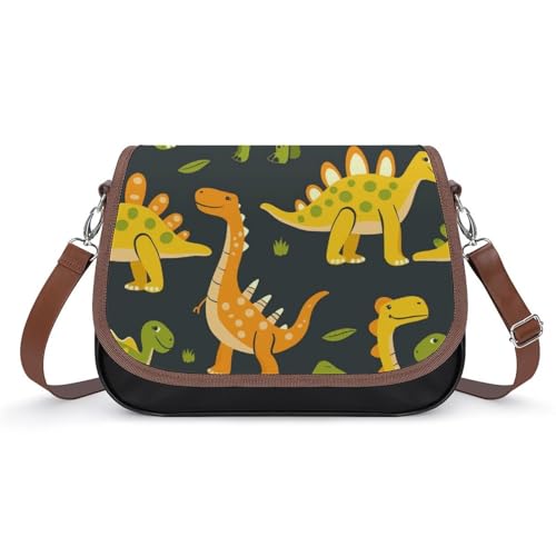 Sacoche en cuir dinosaure pour femmes parfait pour les sorties urbaines