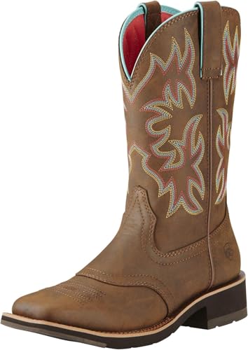 ARIAT Ariat 100186769C Women's Delilah Western Boot Toasted Brown 9C
