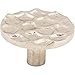 Cobblestone Large Round Knob Finish: Polished Nickel