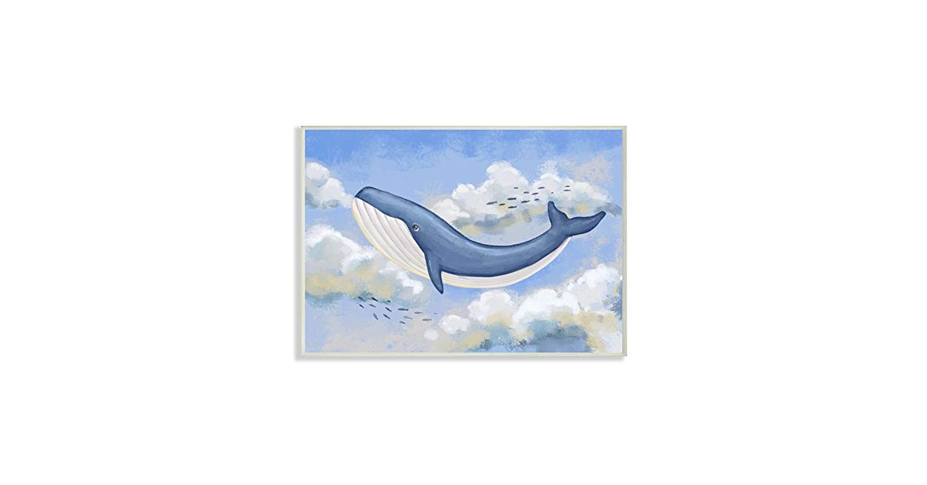 パステル画110X80 Amazon.co.jp: Stupell Industries フライングクジラ アニマル