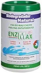 Enzmax Limpa Fossa Séptica E Caixa De Gordura Enzimas 500g