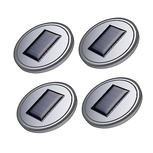 Dessous de verre lumineux LED voiture solaire 68mm tapis antiderapant
