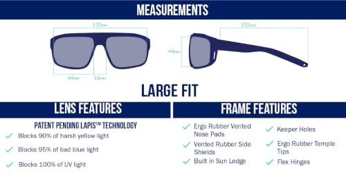 Bajío Greenland – Polarized Glass Fishing Sunglasses – Black Matte – Copper Mirror – Large Fit – Flex Hinges by Bajío - Image 5