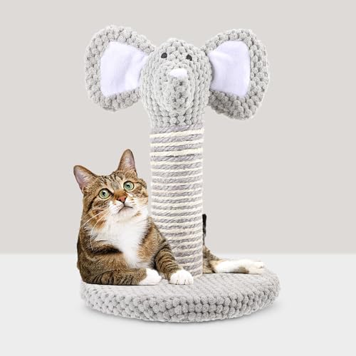 Rascador para gato pequeño con diseño de elefante miniatura 4