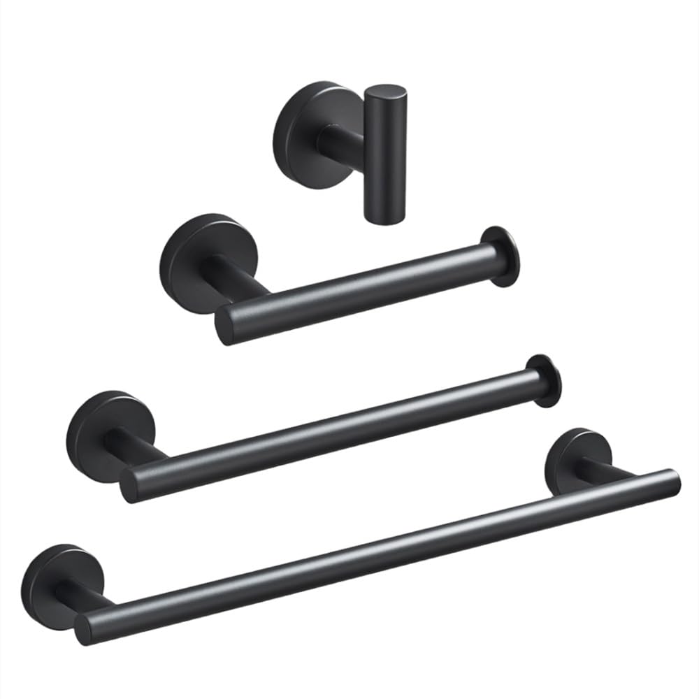 Ensemble d'accessoires de salle de bain 4 pièces pour moderniser facilement votre douche