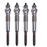 Qiape 600-815-1340 600-815-2761 12V Glow Plug 4PCS for Komatsu 4D94 4D95L 4D95S Engine FD20-T11