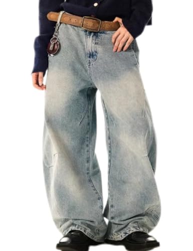 Y2k Baggy Jeans Wide Leg Dance Skateboard Pants Loose Fit Trousers Streetwear