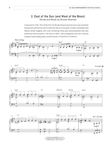 35 Jazz Arrangements for Solo Piano Berklee Guide | Jazz Piano Sheet Music Collection | Classic Jazz Standards for Performance and Study | Intermediate and Advanced Pianists - Image 9