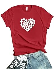 Red - I Love You Shirt