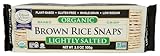 EDWARD & SONS Organic Lightly Salted Brown Rice Snaps, 3.5 OZ