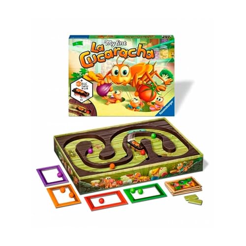 Ravensburger My First La Cucaracha, Juego para Niños, 24 Jugadores, Edad Recomendada 3+, Individual, Multicolor (20582)