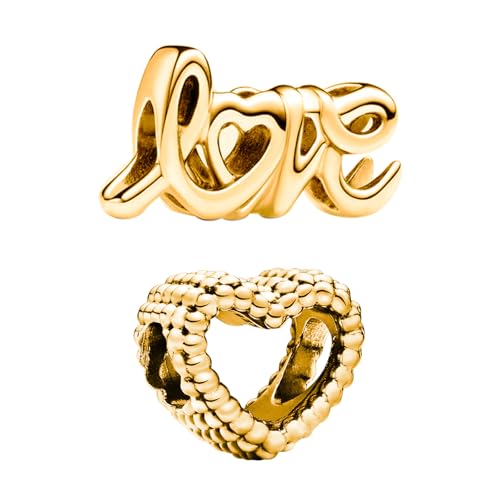 Cuentas plata de ley 925 compatibles con pulsera europea con charms de hoja y flor