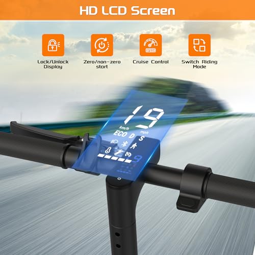 Image of MAXSHOT Electric Scooter for Adults, 8.5 /10 /14 inch Tires, 19 /22Mph, 350W /500W Motor, 21-28 Miles Range, Folding E-Scooter with Dual Suspension,APP Contro