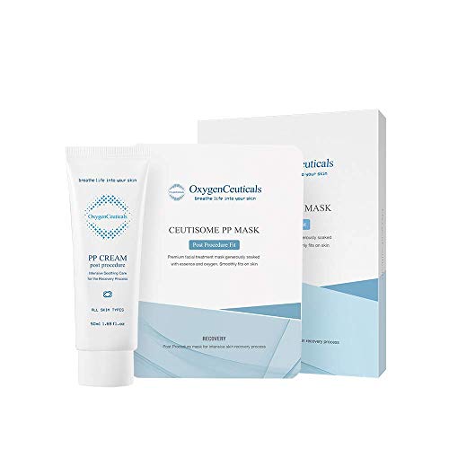Korean Skin Care Beauty, Hydrate & Heal Post Procedures Skin Care Treatment Perfect Pair Bundle – PP Mask + PP Cream