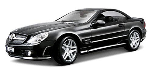 Maisto Mercedes Benz SL65 AMG, Black Premiere 36193 - 1/18 Scale Diecast Model Toy Car