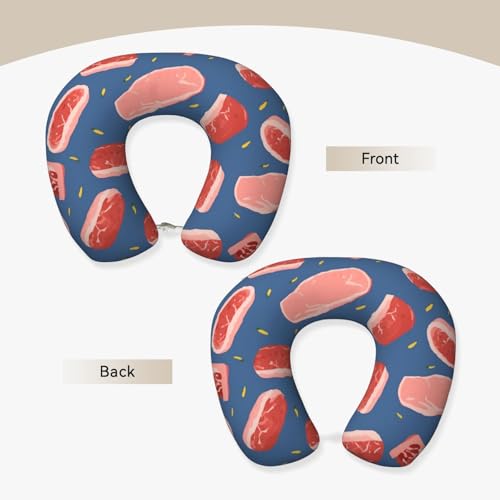 Almohada viscoelástica para cuello tamaño único negra miniatura 2