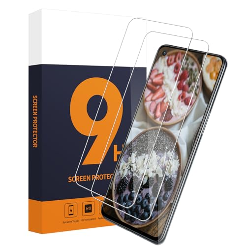 Carantee Schutzfolie für Panzerglas für Oneplus Nord 2 5G 2 Stück 9H Härte Schutzglas Sensitive Touch 2 5D-Abdeckung Anti-Öl Keine Blasen 0 33mm HD Klarsicht Oneplus Nord 2 Displayschutzfolie