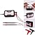 LED Lamp Bead TV Backlight Tester with Power Switch/Probe Pens/Power Cable, 0-300V Adaptive Voltage LED Strip Lamp Beads Light Source Testing Tool for All LED Lights Repair (Black)