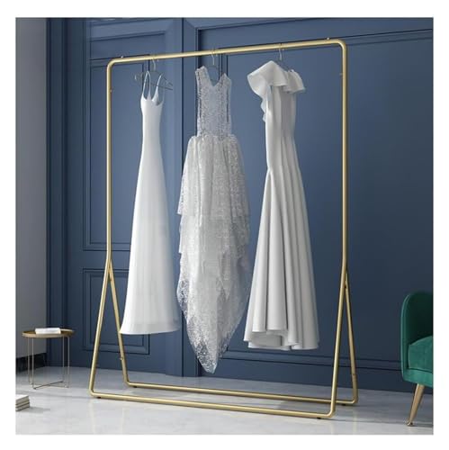 Perchero resistente para tiendas minoristas, ideal para bodas y vestidos largos, perchero de pie para colgar