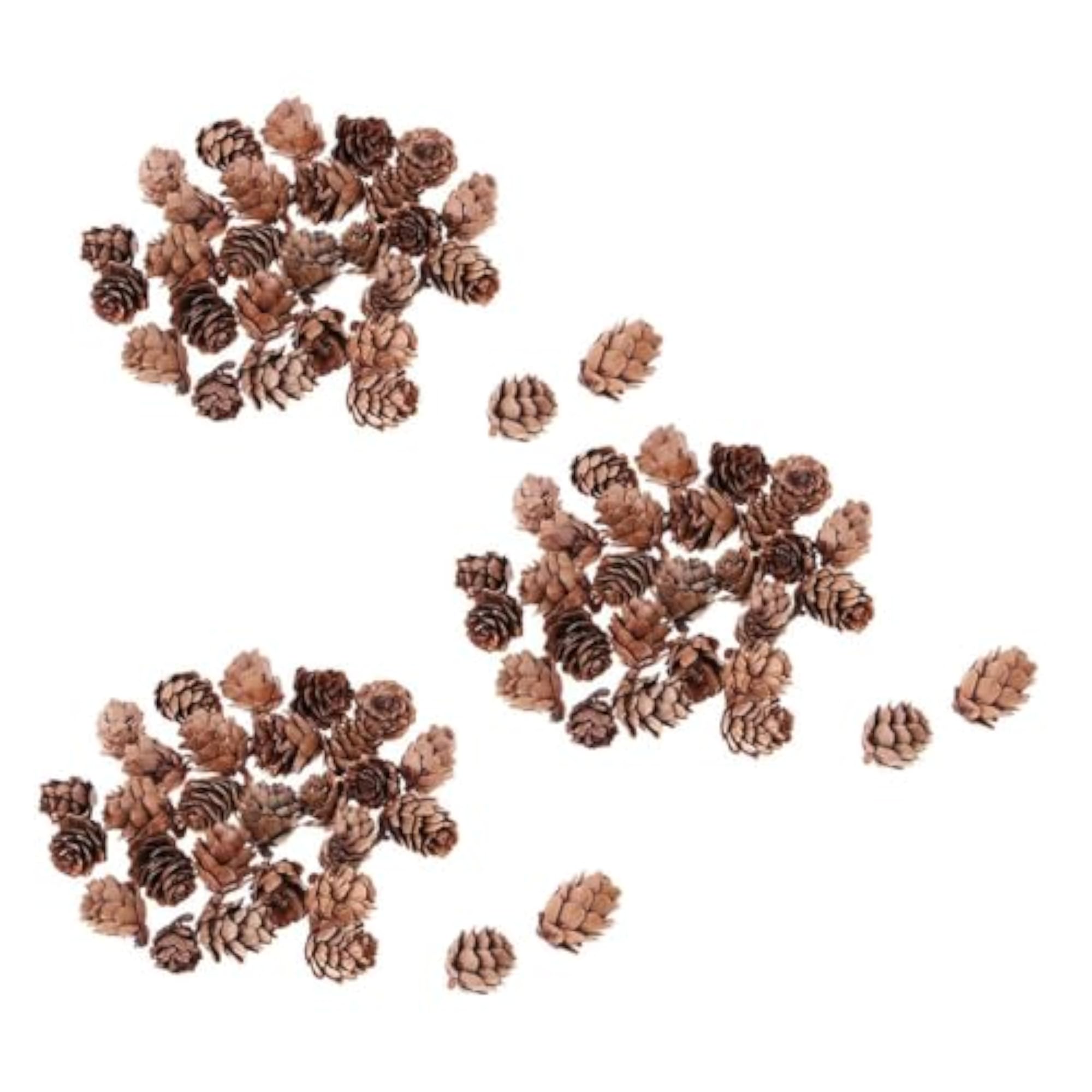 Natural Pine Cones, 90 Pieces for Christmas Decor