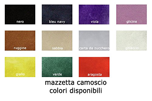 Mocassini Slippers in camoscio con iniziali