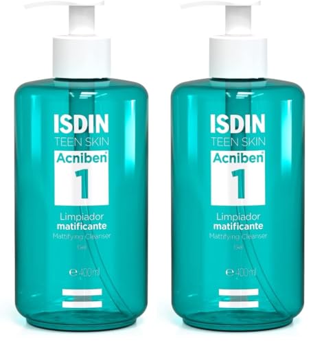 Gel Nettoyant Matifiant ISDIN Acniben Anti Imperfections Peau Acnéique Visage Corps