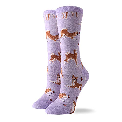 Chaussettes femmes mignonnes en coton motif citron pour un hiver heureux