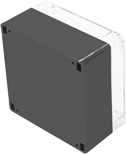 Miniatura 125 de Caja de proyecto ABS de plástico negro cajas eléctricas IP65 impermeable DIY caja de conexiones electrónica caja de alimentación 7.87 x 4.72 x 2.95