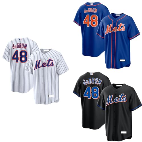 [AHCY] bc fO 싅jtH[ Jacob deGrom 48 hJ W[W LO J[fBK eB[Vc  (A,2XL) [sAi]