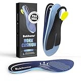 Bukihome Plantillas ortopédicas de fibra de carbono, soporte de arco premium para metatarsalgia y neuroma de Morton, inserciones de zapatos de grado profesional con almohadilla metatarsiana y