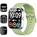 uaue Smart Watch for Men/Women, 1.91" HD Smartwatches 2026 New Answer/Make Calls Fitness Watch with Heart Rate/Sleep Monitor/Step Counter, IP68 Waterproof 110+ Sports Activity Tracker (Green)