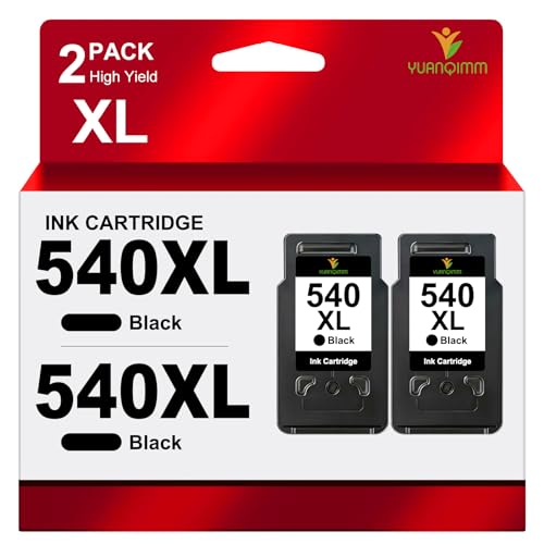 Cartouche d'encre Canon 540 XL pour remplacer votre encre vide sur Pixma TS5150 et MG3650
