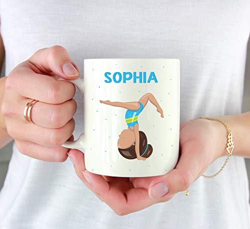Andaz-Press-Personalized-11oz-Kids-Milk-Hot-Chocolate-Mug-Brown-Haired-Girl-Gymnastics-Pose-3-1-Pack-Custom-Childs-Birthday-Christmas-Coffee-Cup Andaz Press Personalized 11oz Kids Milk Hot Chocolate Mug Brown Haired Girl Gymnastics Pose 3 1 Pack Custom Childs Birthday Christmas Coffee Cup